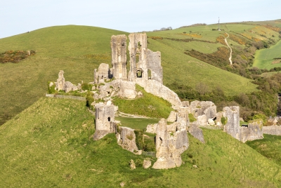 Corfe Castle Dorset UK 2024